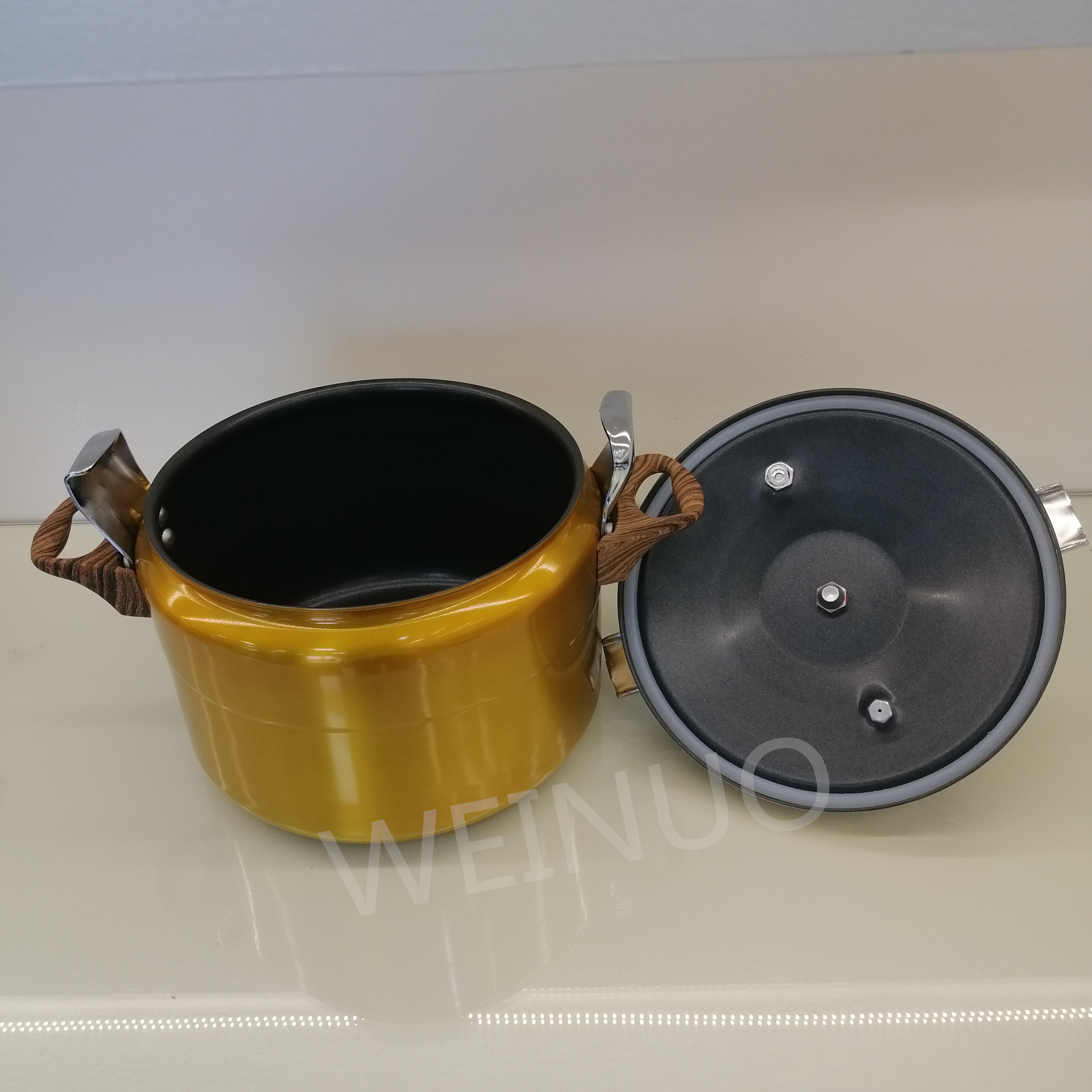 Pressure Cooker Explosion-proof Energy-saving Household cooking Granite Coating Cookware 3L 5L 7L 11L