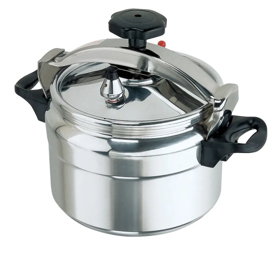 Explosion proof Bakeliter Handle Pressure Cookers Multiple Safety Devices aluminum Induction Wholesale Cooker 7/9/11/35/50L