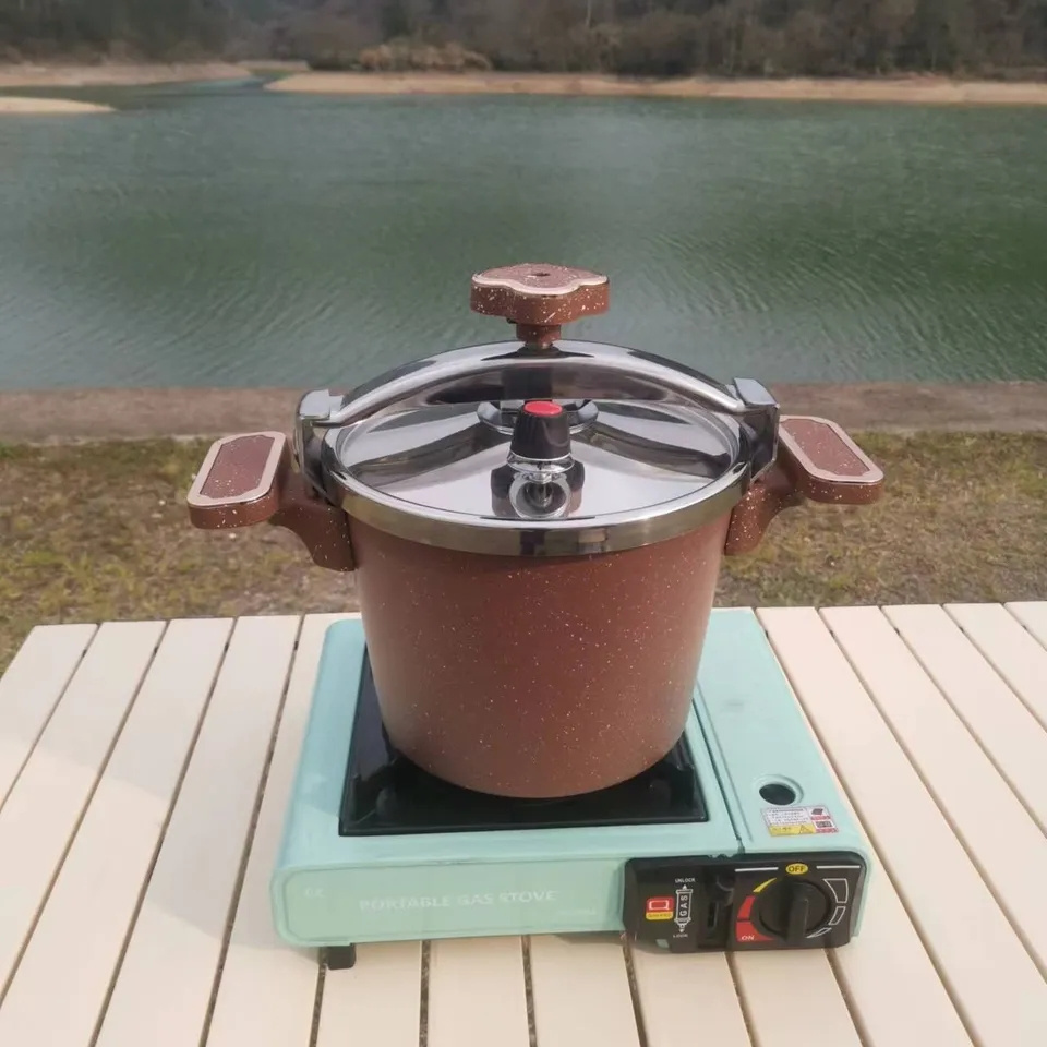 new design 2023 Cooker Pressure Cooker Aluminum Alloy for home using cooking pressure cooker pot