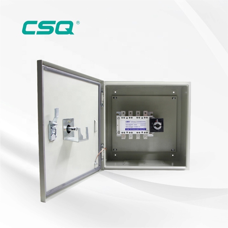 CSQ I-O-II Three Positions 4 pole Changeover Switch 3P 400A 2500a 3200A 3p/100a Manual Transfer Power Switches MTS 2000A load