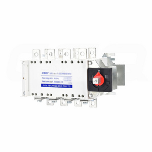 CSQ I-O-II Three Positions 4 pole Changeover Switch 3P 400A 2500a 3200A 3p/100a Manual Transfer Power Switches MTS 2000A load