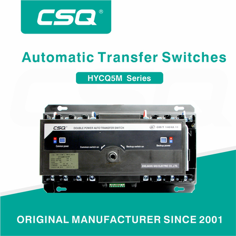 CSQ brand cb class 250a 400a 800a ats control cabinet automatic transfer switch 3p 4p 125a ATSE automatic changeover switch