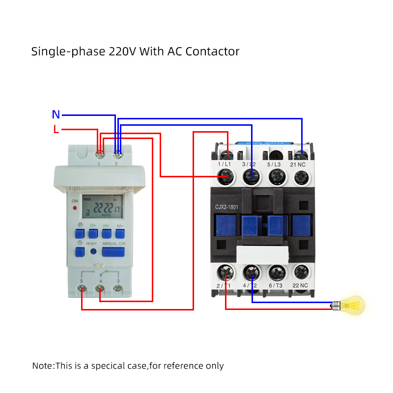 CSQ Timer 220V 110V 24V 12V AHC15A TP8A Digital LCD Power Timer Programmable Time Switch Relay 16A THC15 Weekly Control Timer