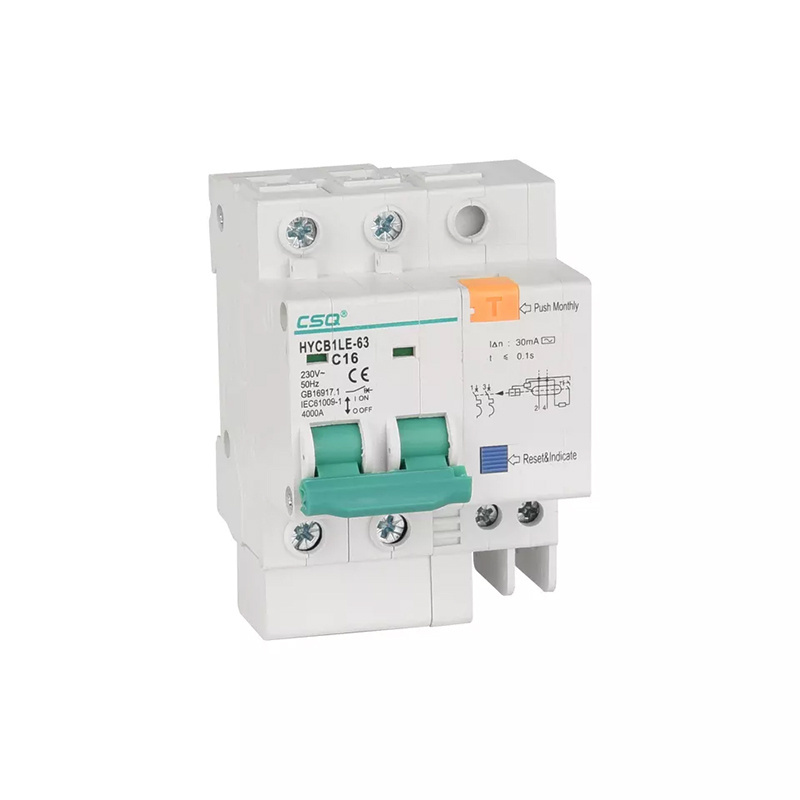 CSQ HYCB1LE-63 ELCB Current Circuit Breaker Overload Overvoltage/Undervoltage Over Current Leakage Protection Reclosing Switch