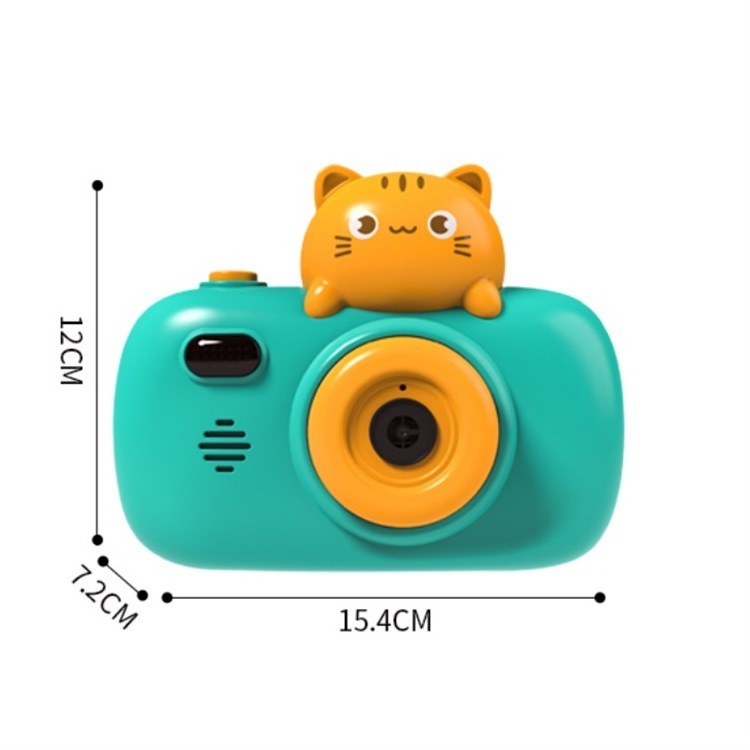 New Arrival Cute Cat Bubble Camera Children's Outdoor Game Electric Bubble Blowing Music Handheld Cartoon Bubble Camera Toy