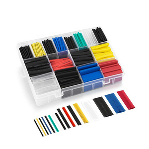 580PCS Multicolor Waterproof Flame-retardant Silicone Tube Insulated Heat Shrink Tubing Combination