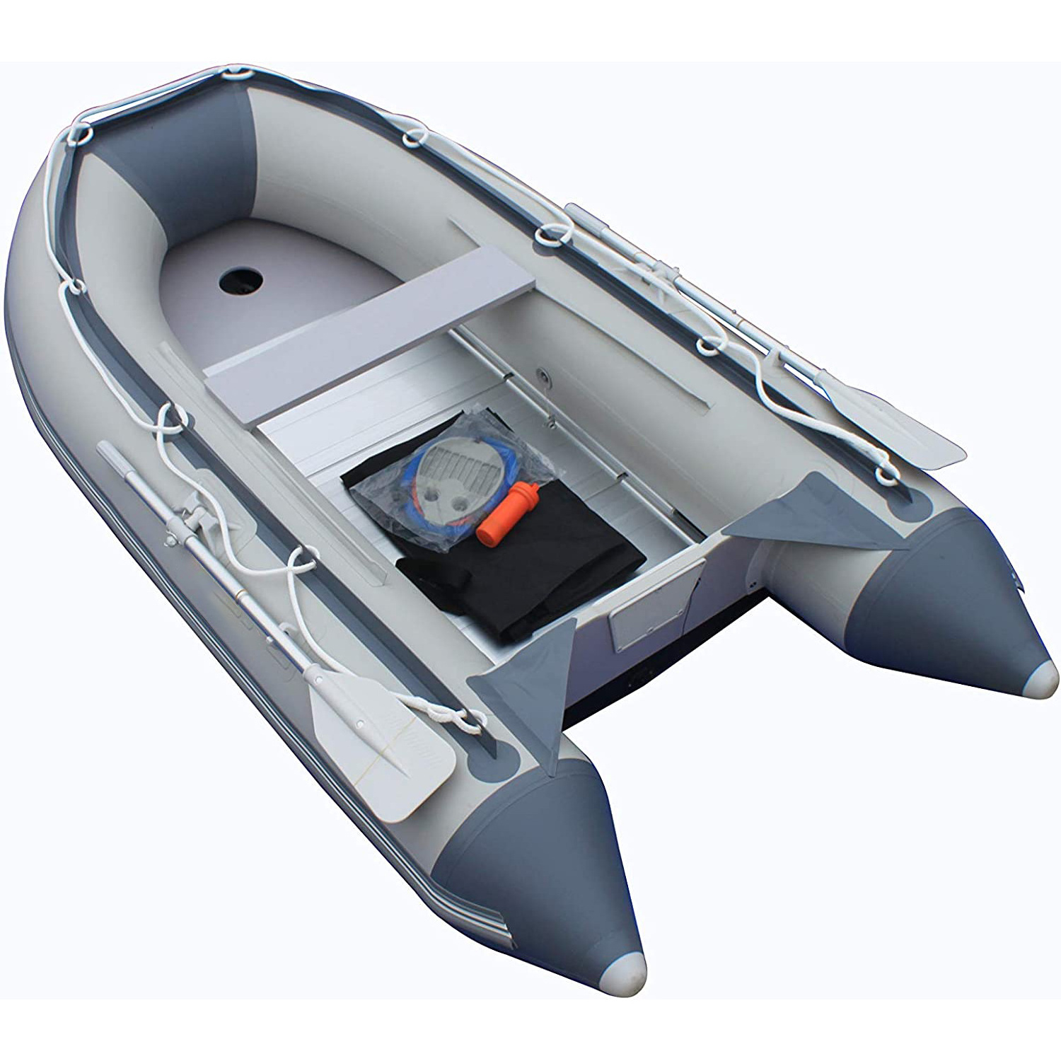 Hypalon Inflatable Boat with Air Floor  Small Inflatable Tender Boat