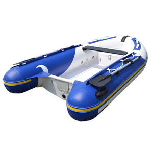 Mini Small Pontoon Aluminum Hull Inflat 3M 3.3M  Hypalon Rib Boat