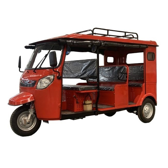 Hot Selling Taxi Motor Tricycle 3-wheel Gasoline Passenger Tricycle 200cc Motorcycle