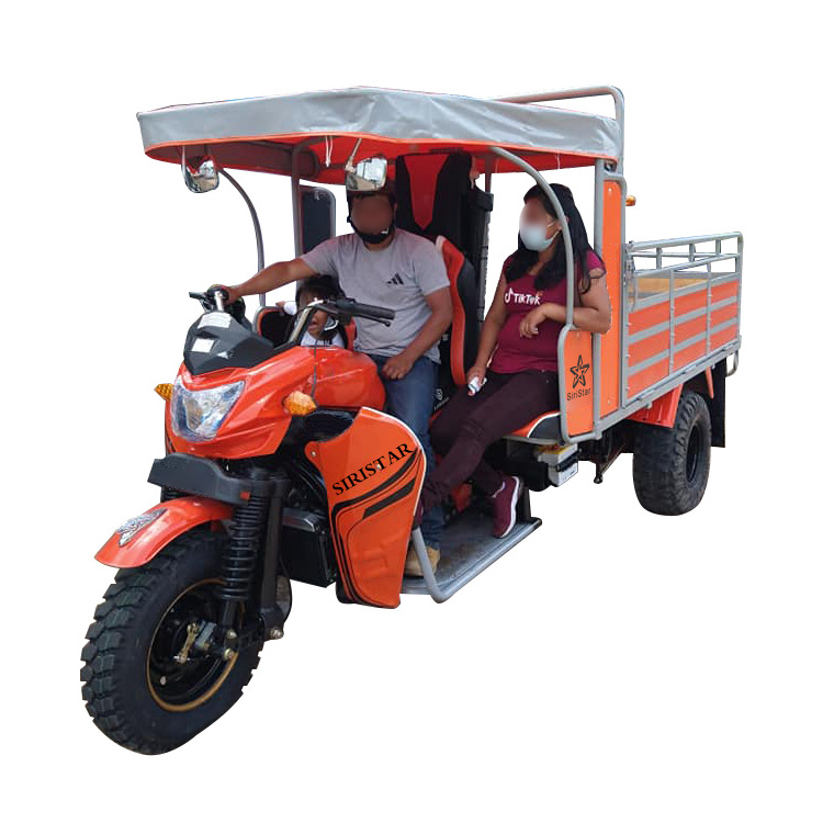 250cc New Three Wheel Motorcycle Tricycle Gasoline Side Open Cargo Tricycles China Hot Sale 3 Wheel Tricycle With Cab