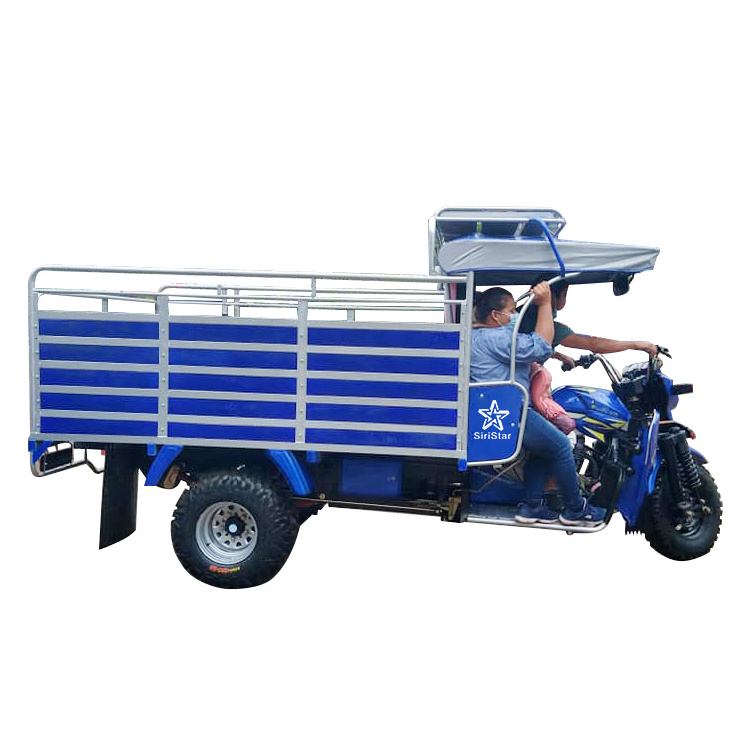 250cc New Three Wheel Motorcycle Tricycle Gasoline Side Open Cargo Tricycles China Hot Sale 3 Wheel Tricycle With Cab