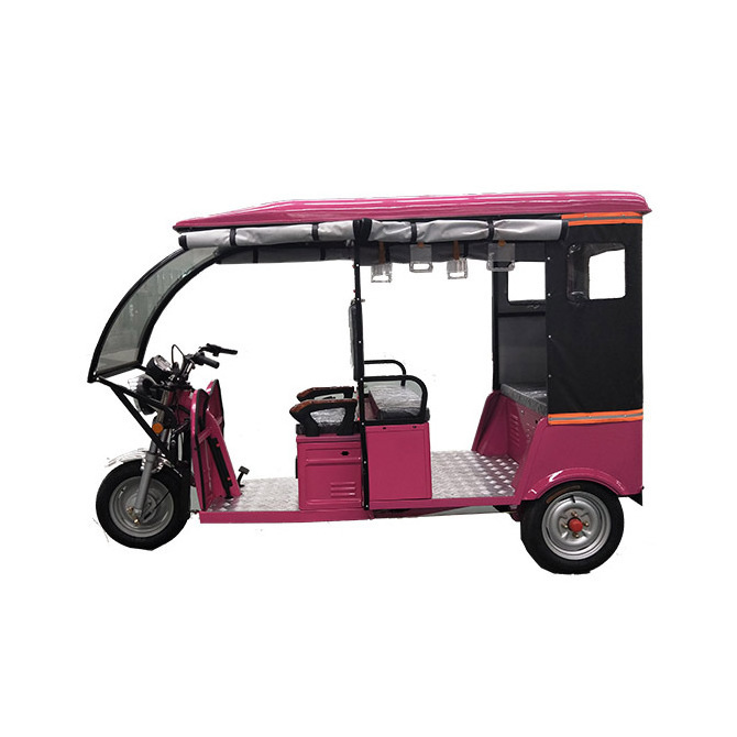 Indian Electric Auto Tricycle Rickshaw With 3 Wheel