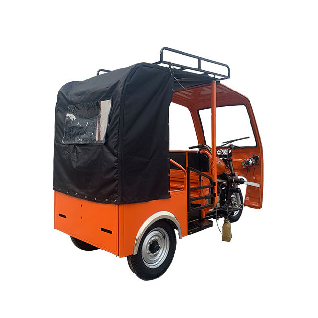 Gasoline Driving Type 3-5 seater Gas Tuk Tuk Tricycles Big Power Africa Passenger Rickshaw