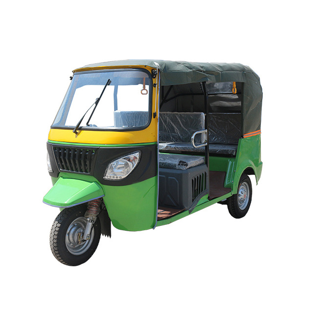 Gas powered rickshaw  indian bajaj tricycle