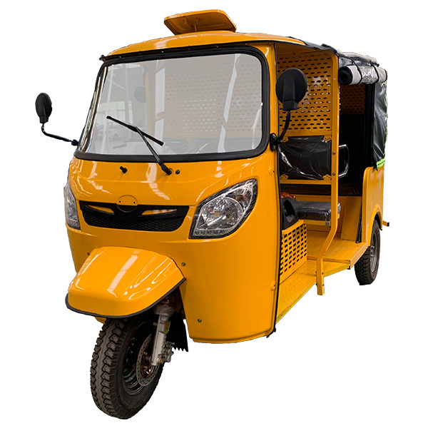 Gasoline Indian Bajaj Tricycle Automatic Motorcycle Hybrid 3 Wheeler Tuktuk