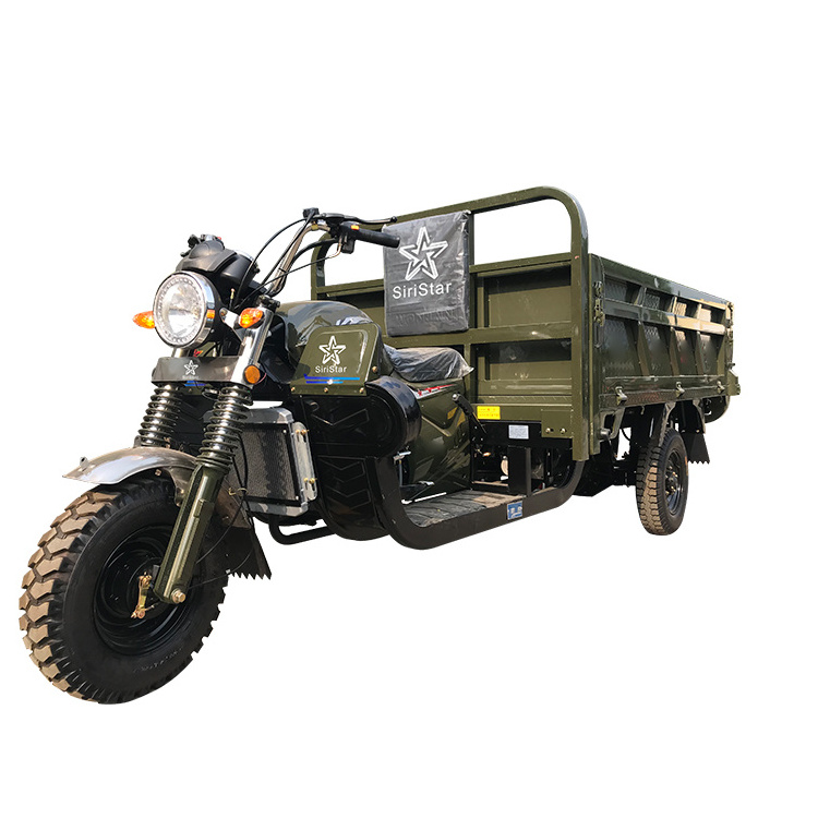 The Newest Front Cabin Hot Sale 150cc 200cc 250cc 300cc Zongshen Loncin Lifan Cargo Tricycle Three Wheels Motorcycle