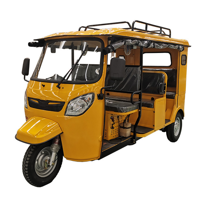 China 3 Wheel Bajaj Ghana Gasoline Motor Tricycle for Adults