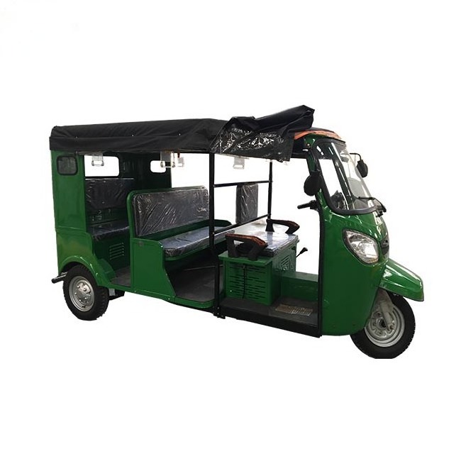 China 1000W High Quality passenger Tricycle with Roof /Three Wheel Electric Motorcycle India