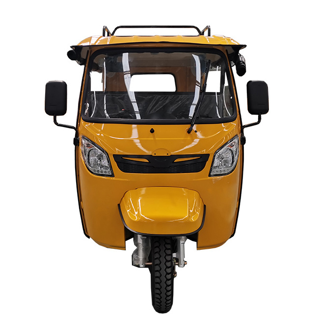 China 3 Wheel Bajaj Ghana Gasoline Motor Tricycle for Adults