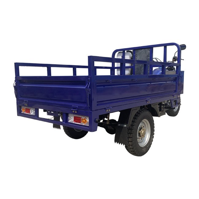 Water Cooled Hydraulic Three Wheel Motorcycle For Cargo With Five Wheeler 250cc