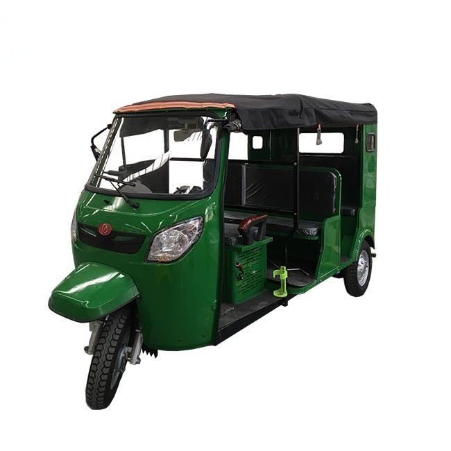 China 1000W High Quality passenger Tricycle with Roof /Three Wheel Electric Motorcycle India