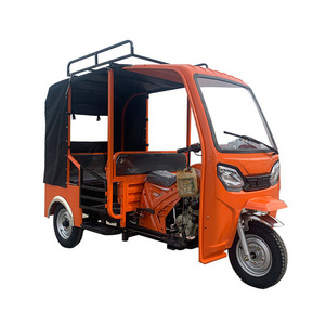 Gasoline Driving Type 3-5 seater Gas Tuk Tuk Tricycles Big Power Africa Passenger Rickshaw