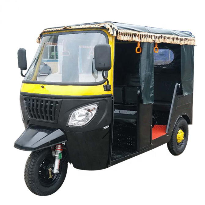 Enclosed 3 wheel motorcycle in philippines three Wheel Electric Rickshaw Tricycle for adult