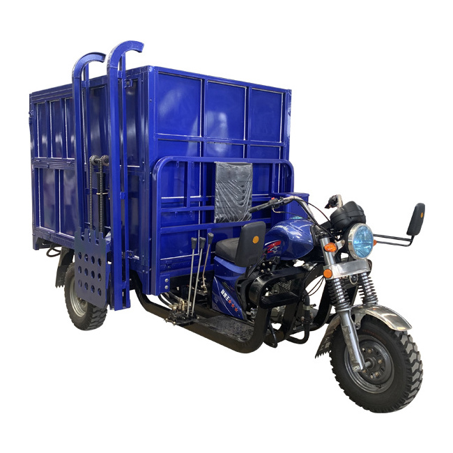 250 Water Cooled Open Body Heavy Load 3 Wheel Motorcycle With Garbage Box For Sale In Peru