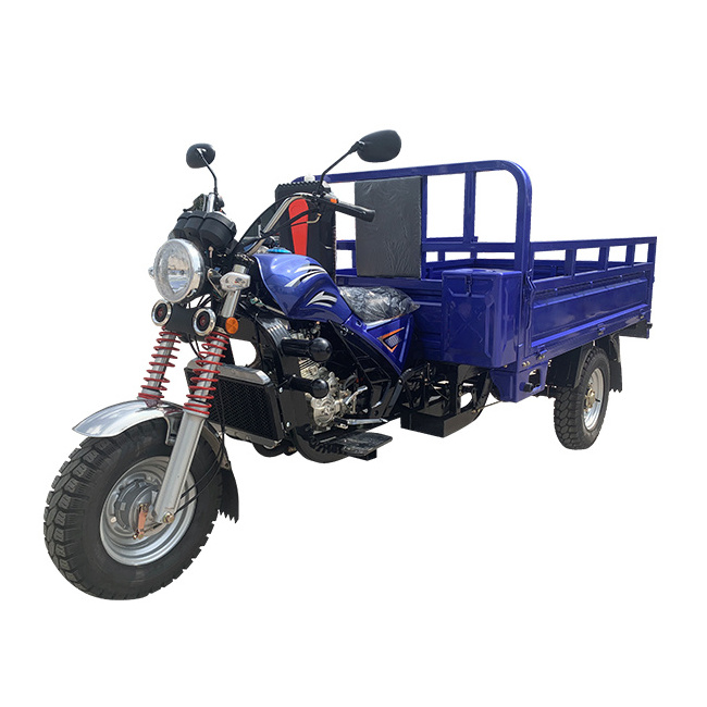 Heavy Carry Load Motorized 3 Wheel Cargo Motorcycle Tricycle Customized 300cc/250cc Gasoline Trimotos