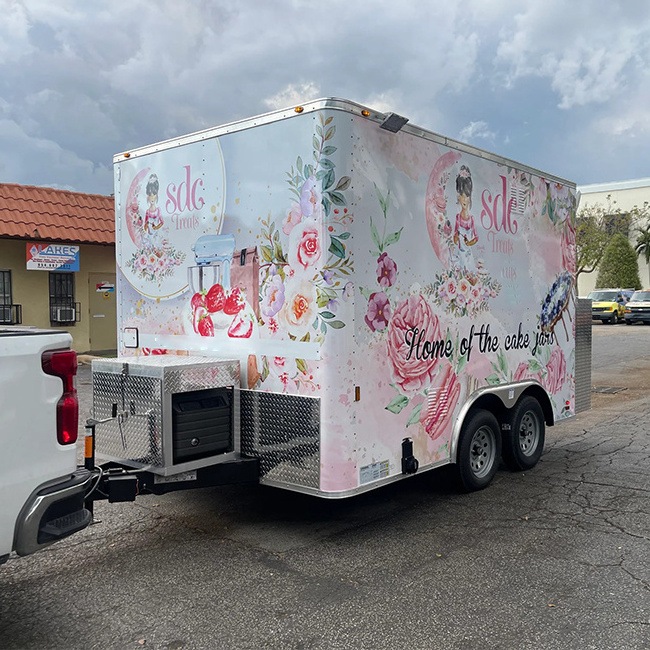 Mobile Hot Dog Cart Food Truck For Sale  Mobile Snack Cart For Sale