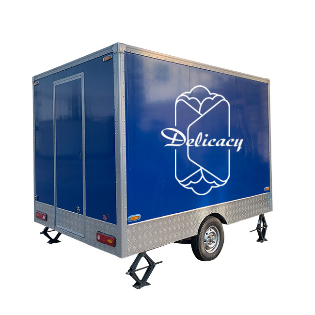 shipping container food trailer deep fryer food trailer