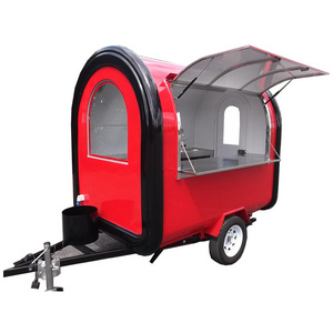 Customized Fashion Multi-function Mobile Milk Tea Beer Coffee Bar Trailer High Quality Stainless Steel Food Truck