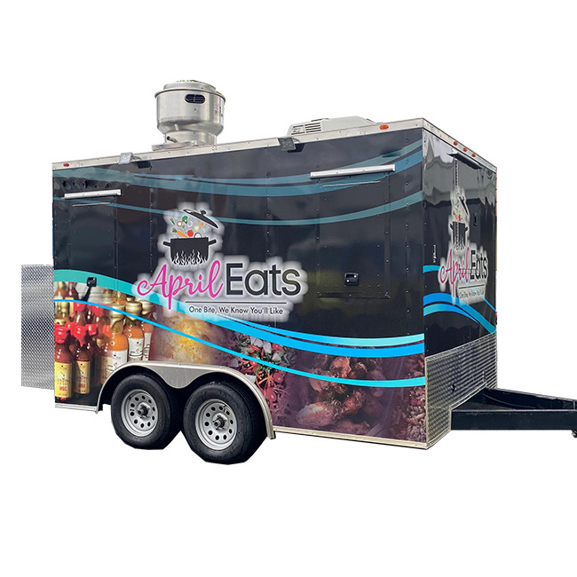 Remolque Food Truck Snow Cone Truck Food Trailer Pizza Trailer For Street Sale