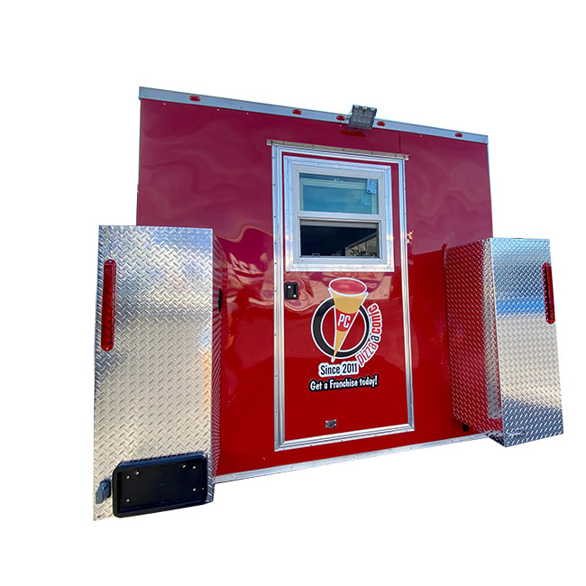 Mobile Street Coffee Ice Cream Vending Cart Food Concession Trailer Snack Van Europe For Sale