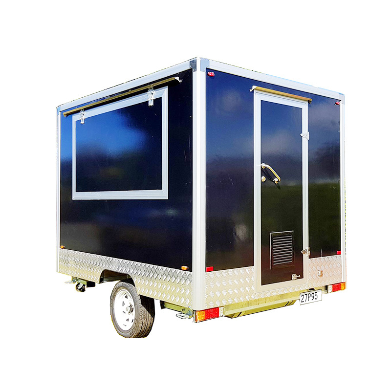 Mobile Fryer Food Cart Frozen Yogurt Kiosk Fast Food Truck For Sale Supplies Restaurant Trailer