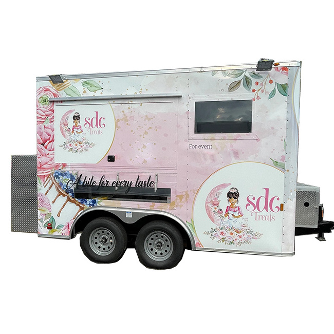 Mobile Hot Dog Cart Food Truck For Sale  Mobile Snack Cart For Sale