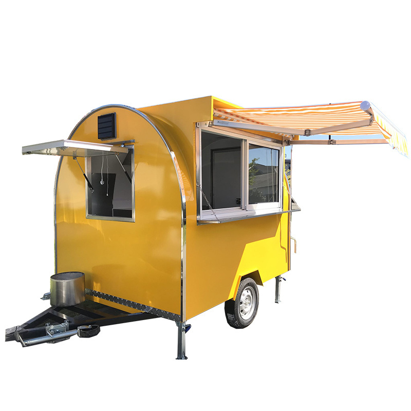 Mobile hot dog kart frozen truck churros truck