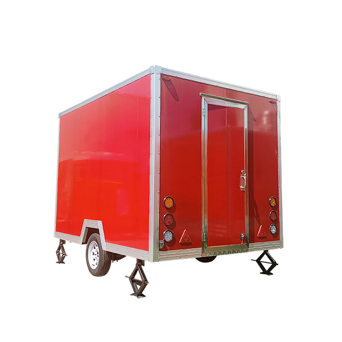 mobile food trailer hot dog burger trailer small cart for sale