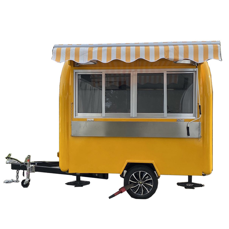 Mobile hot dog kart frozen truck churros truck