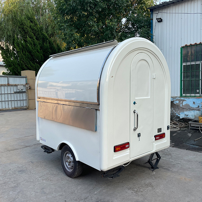 Churros Cart Solar Food Cart Mobile Food Kiosk Catering Trailer Food Truck For Sale