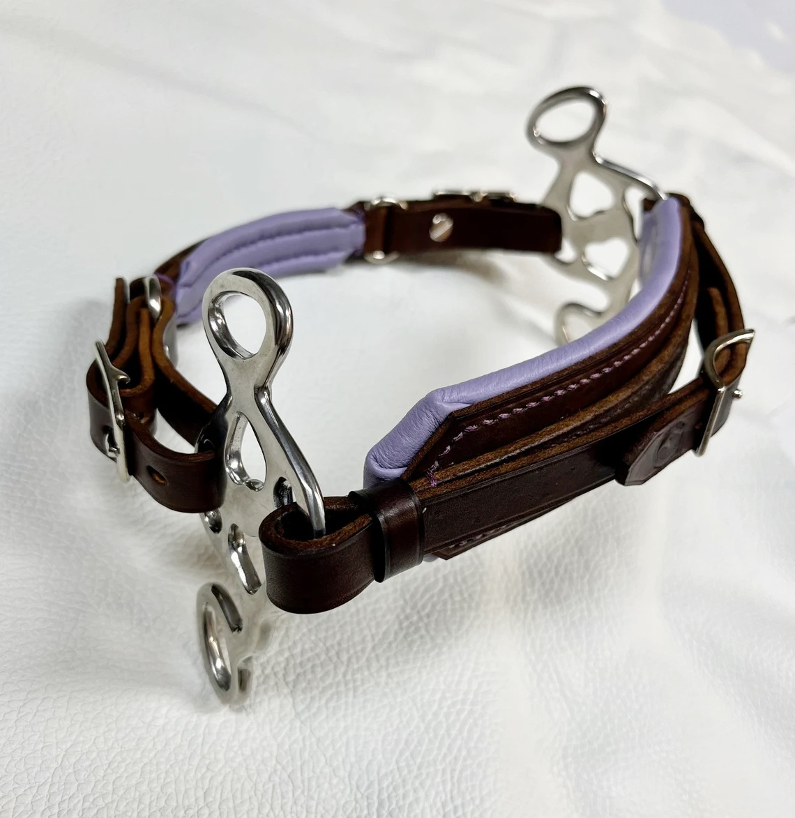 Hackamore Noseband of Soft Leather Hackamore straps Manufacturer and Wholesaler of Hackamore Horse Bits Horse Riding Products