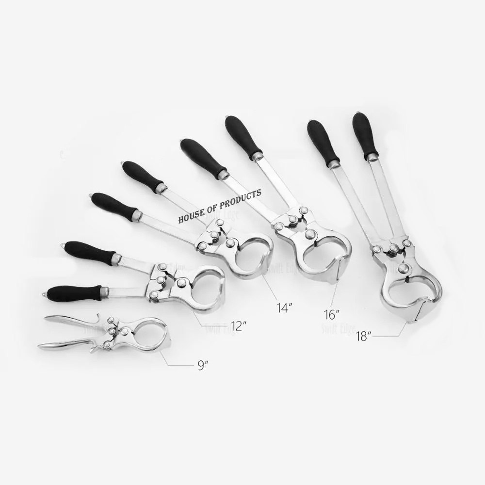 Animal Health Veterinary Tools Elastrator and Castration Equipment Castration Tool  Burdizzo Castrator for Sheep Goats