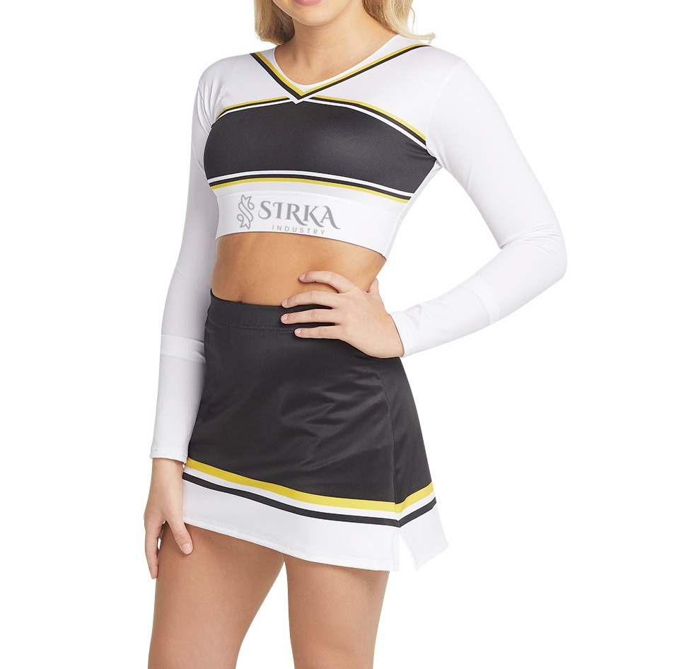 Custom Made football Cheerleader Dress dance basketball costume cheerleading Costume New Brand Cheer Uniform Set