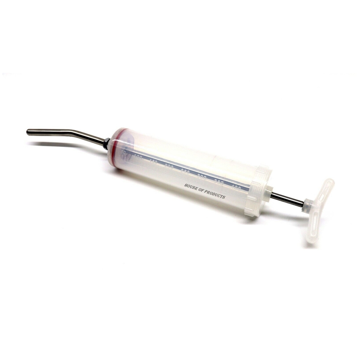 Farm Drenching & Vaccination Drenching Syringe 400 ml Horse Cattle Farm Livestock Equine Drenching Syringe Plastic with Nozzle