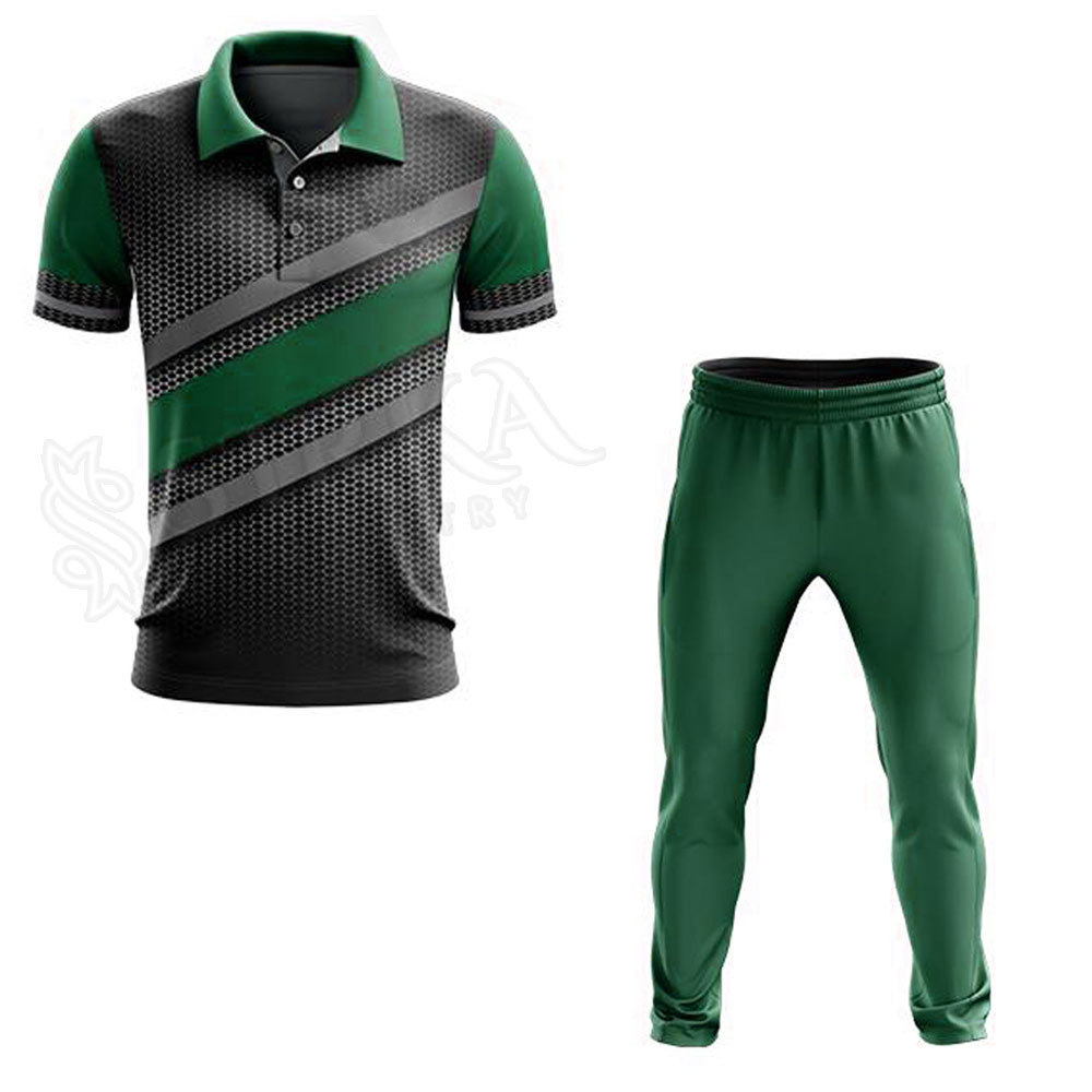 2022 New Unique Style Design Your Own Dreaming Fine Quality Team Wear New design Cricket Uniform 2 Piece Set