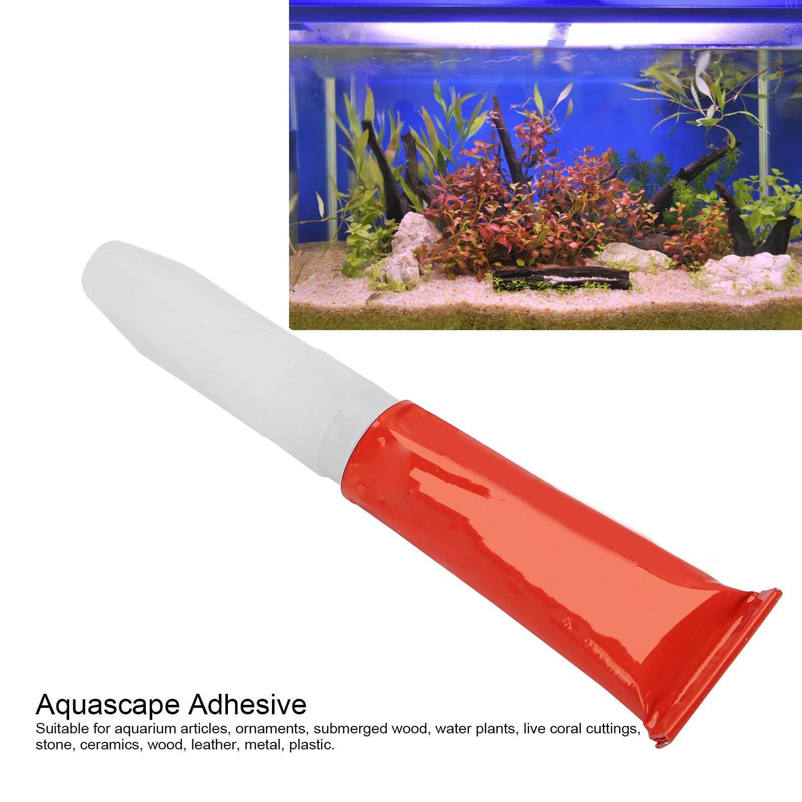 Aquarium Glue Aquascape Plants Grass Adhesive Instant Glue for Plants Corals Moss Fish Tank Landscaping