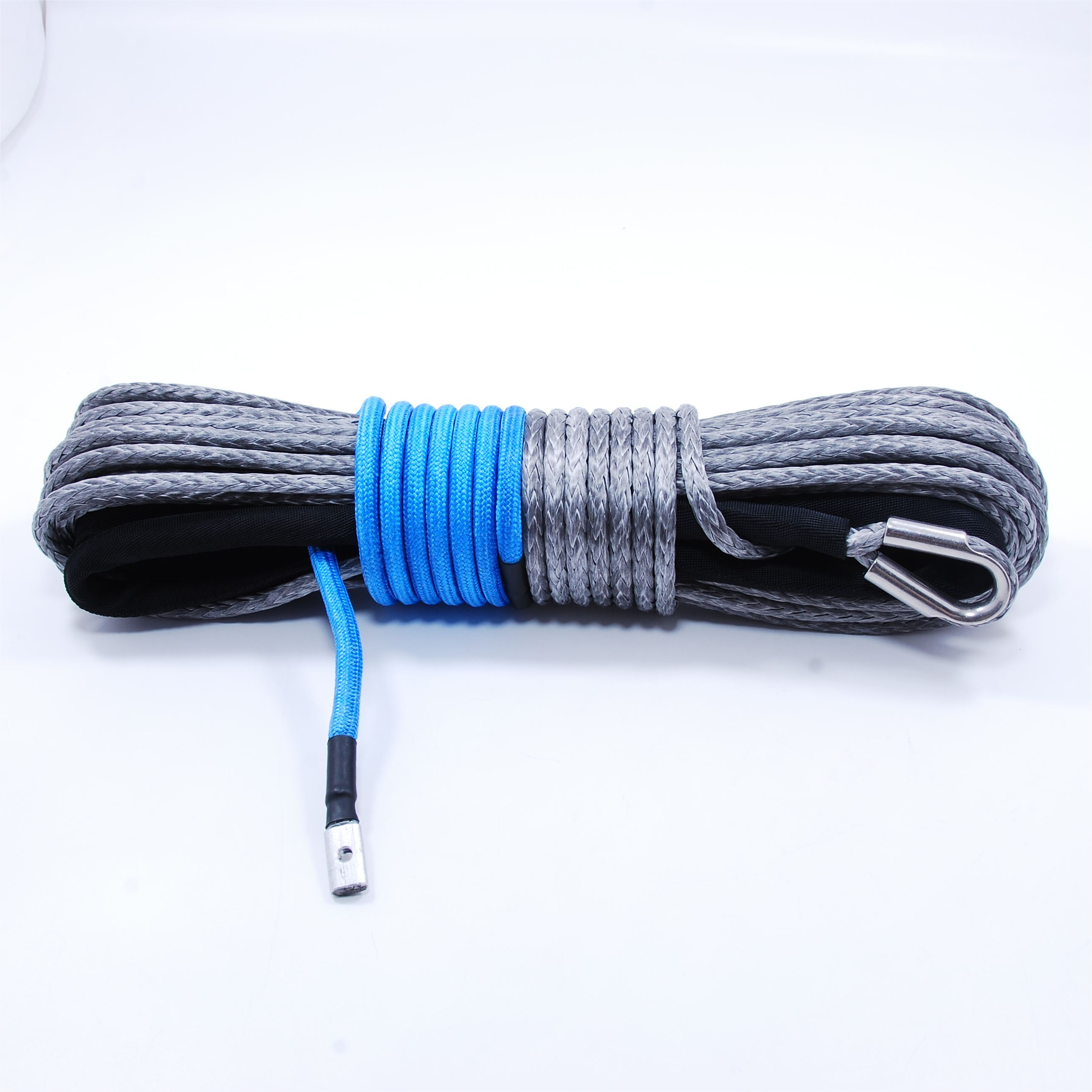 synthetic Winch Rope With Aluminum Hawse Fairlead Atv Winch