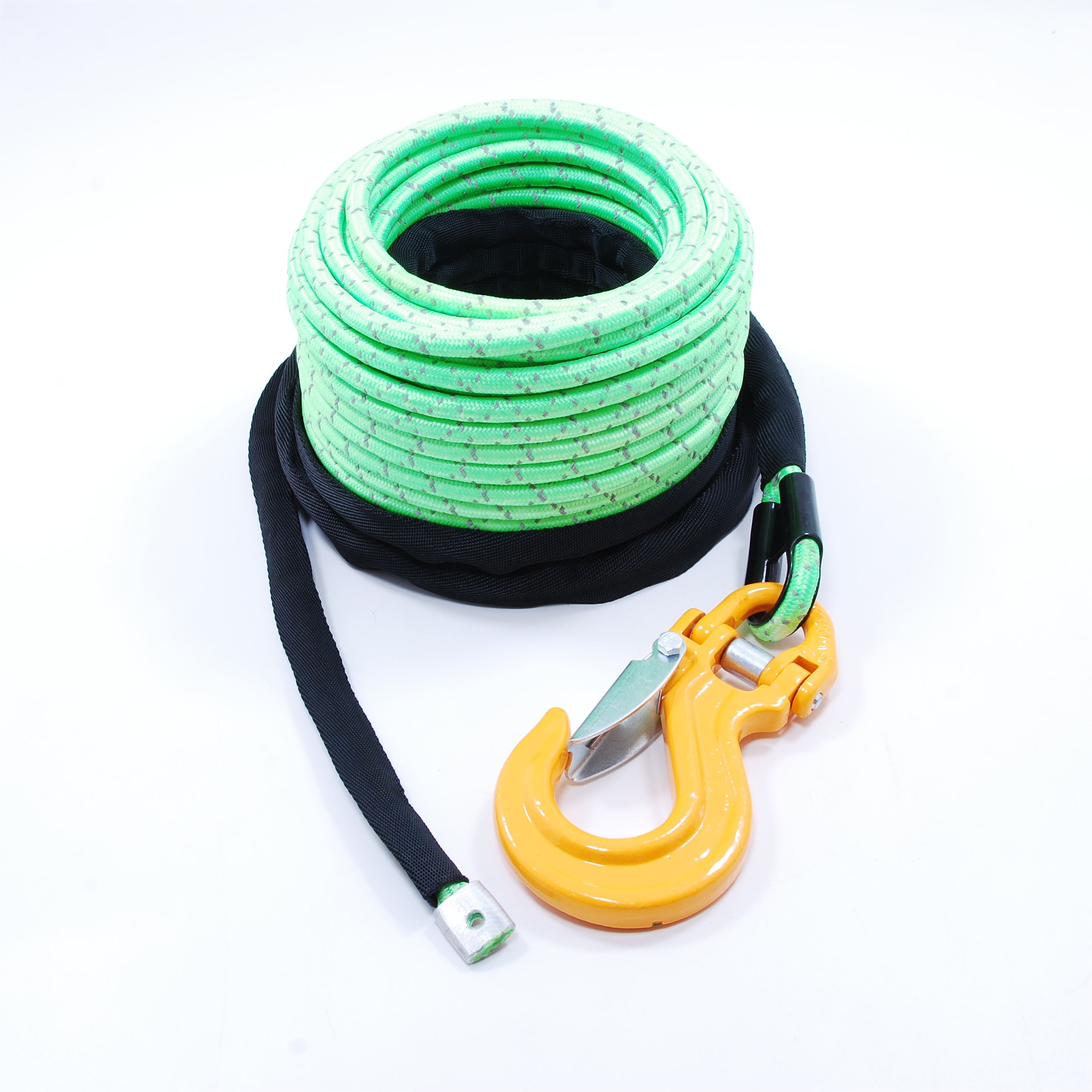 Synthetic Winch Rope With Aluminum Hawse Fairlead Atv Winch Kit