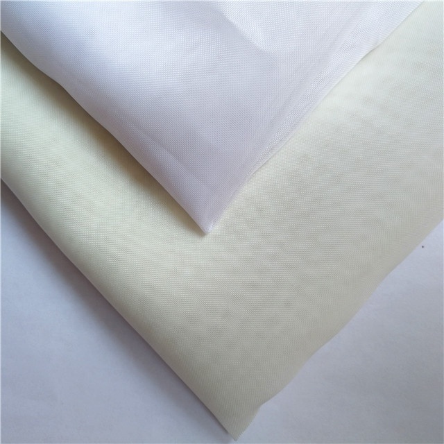 Cheap light weight polyester plain terylene fabric for sheer curtain and voile curtain