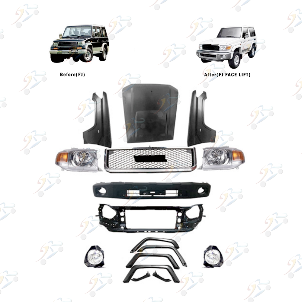 SIRU  Wholesale High Quality Auto Universal Front Bumper Body Kits Car Accessories Protector Body Kit for FJ70/FJ79 MD